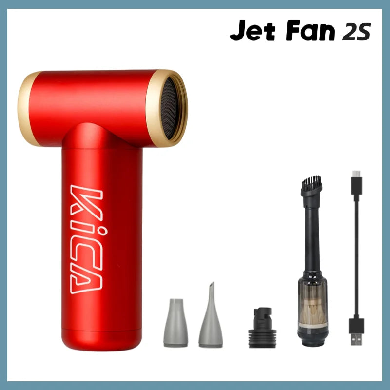 KiCA JetFan 2S Portable Rechargeable Air Blower for Outdoor Use